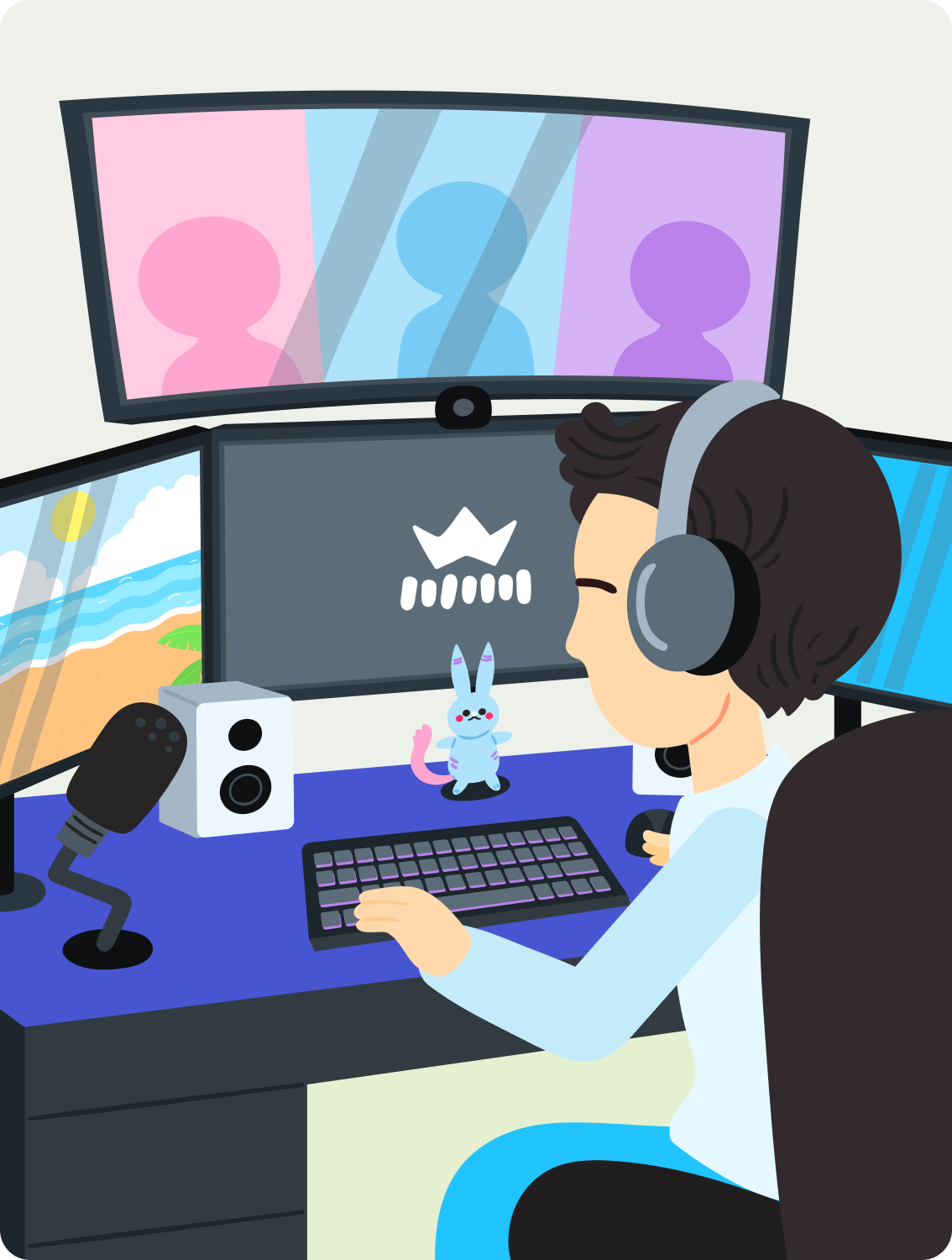 Funktioniert mit jeder Streaming-Plattform